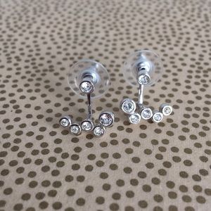 Touchstone crystal cluster earrings